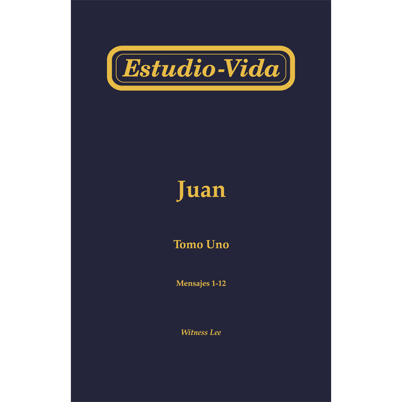 Estudio-vida de Juan, tomo 1 (1-12)