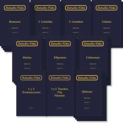 Estudio-vida de Romanos—Hebreos (juego de 26 tomos)