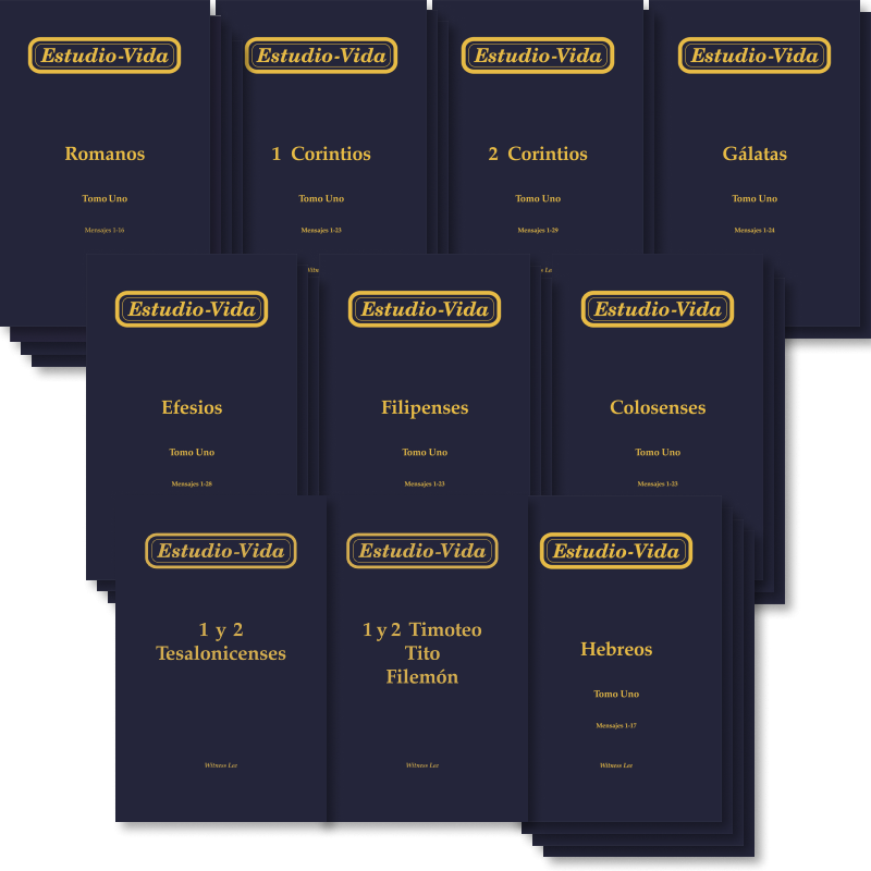 Estudio-vida de Romanos—Hebreos (juego de 26 tomos)