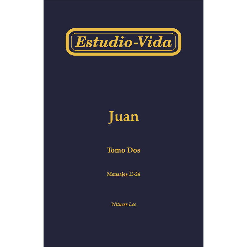 Estudio-vida de Juan, tomo 2 (13-24)