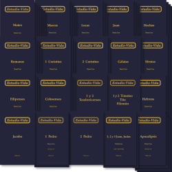 Estudio-vida del Nuevo Testamento (juego de 57 tomos)