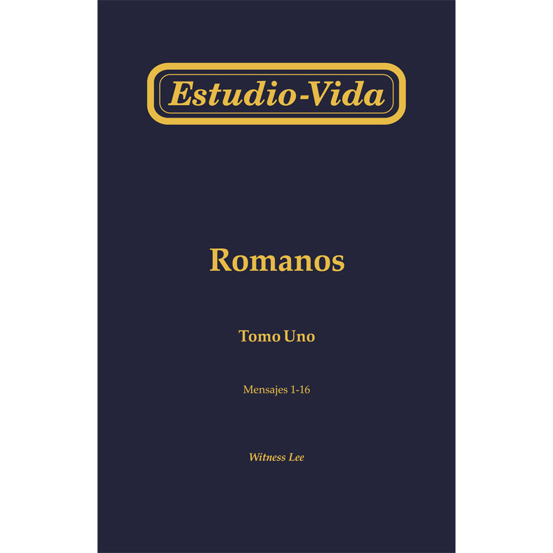 Estudio-vida de Romanos, tomo 1 (1-16)