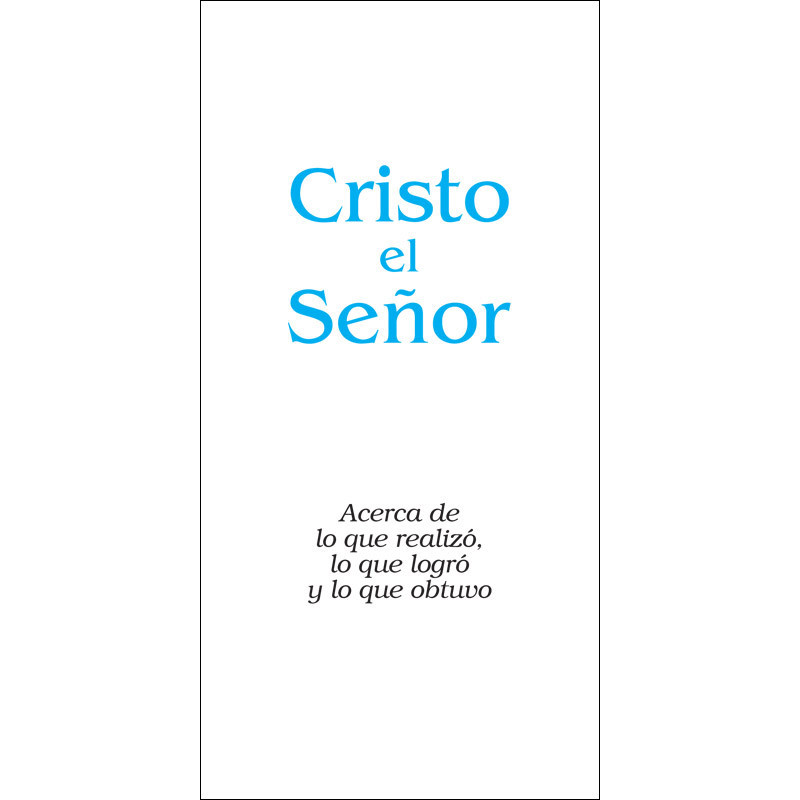 Cristo el Señor (volante) (Paquete de 10)