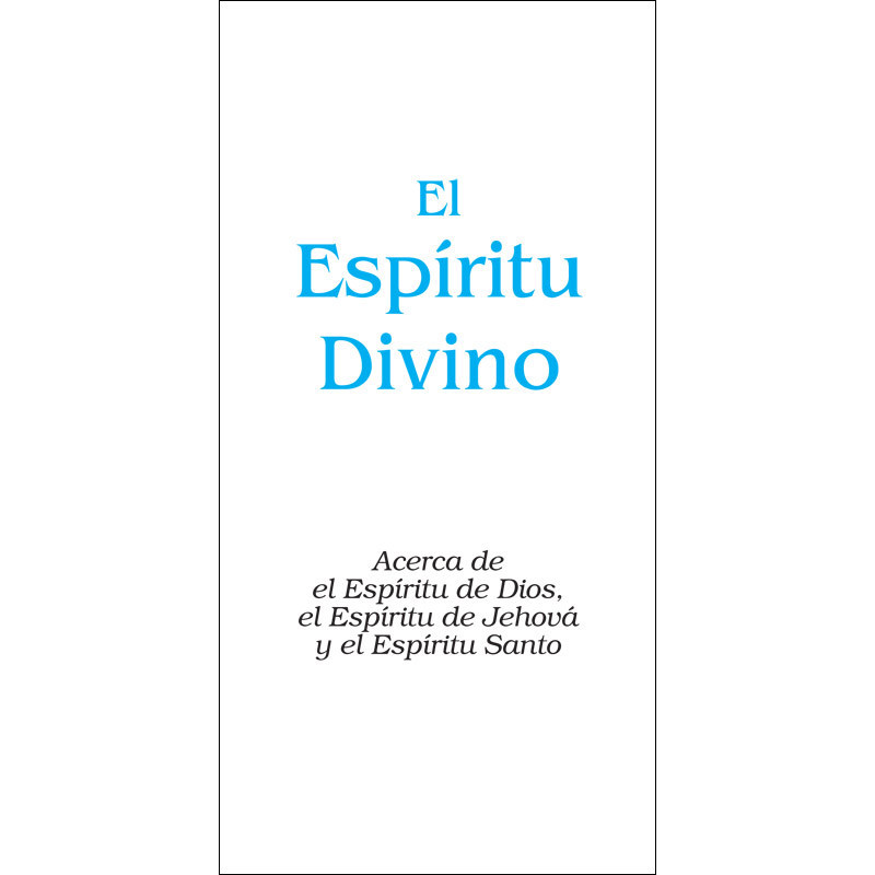 Espíritu divino, El (volante) (Paquete de 10)