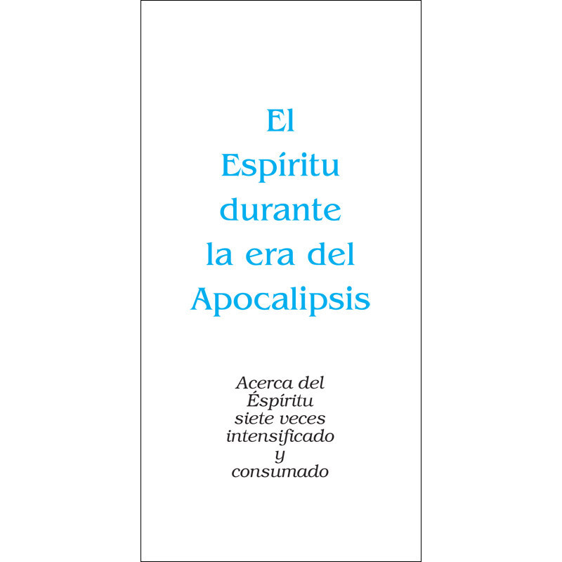 Espíritu durante la era del Apocalipsis, El (volante) (Paquete de 10)