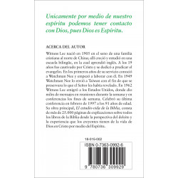 Clave para experimentar a Cristo: nuestro espíritu humano, La